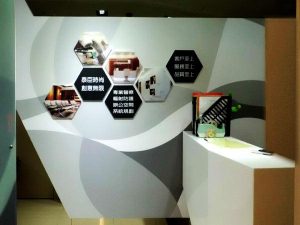 底板大圖輸出/壓克力五角形面貼PVC輸出